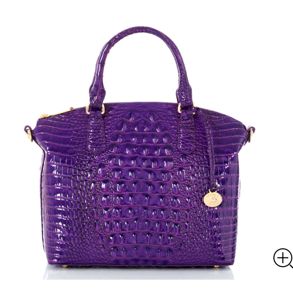 Brahmin Duxbury Satchel Royal Purple